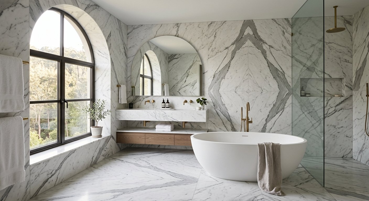 Salle d'eau Carrare