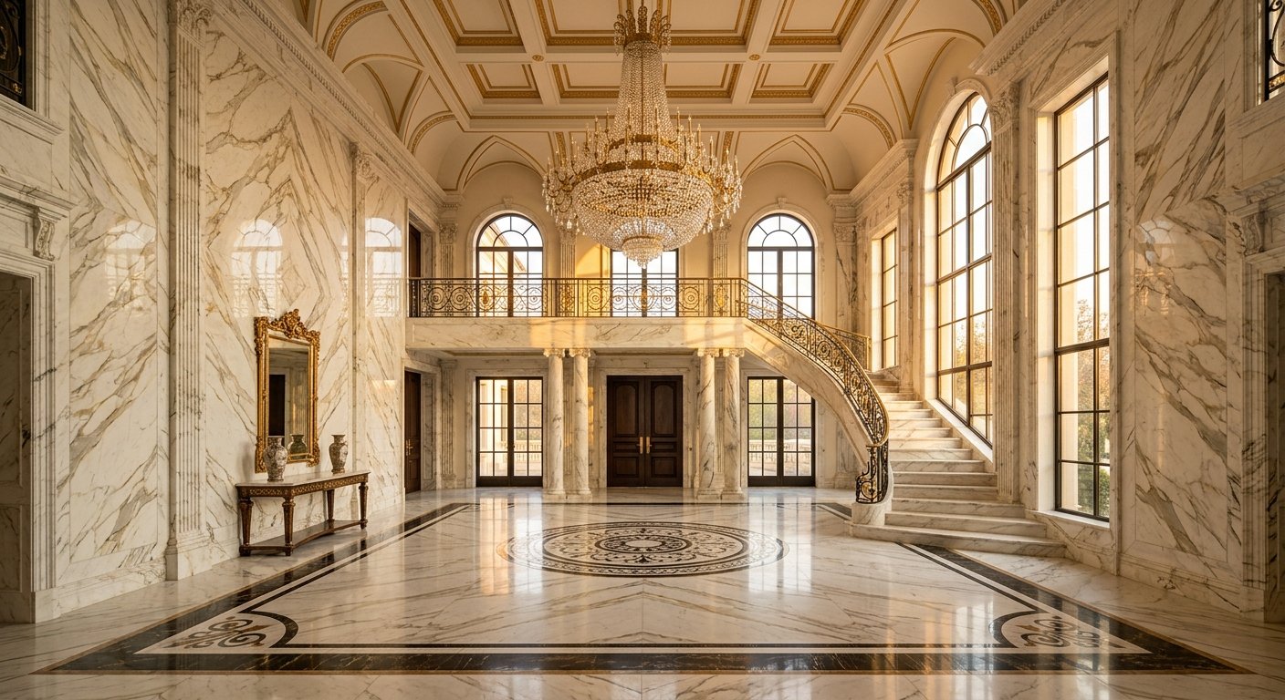 Hall Calacatta Borghini